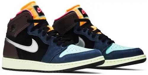 Alternative view of Giày Nike Jordan 1 Retro High Tokyo Bio Hack GS 575441-201