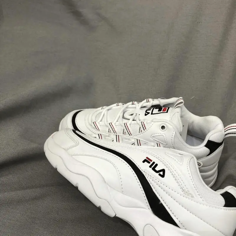 Giày Fila Ray 'White Navy' FS1SIA3061X-WBK - Ảnh 3