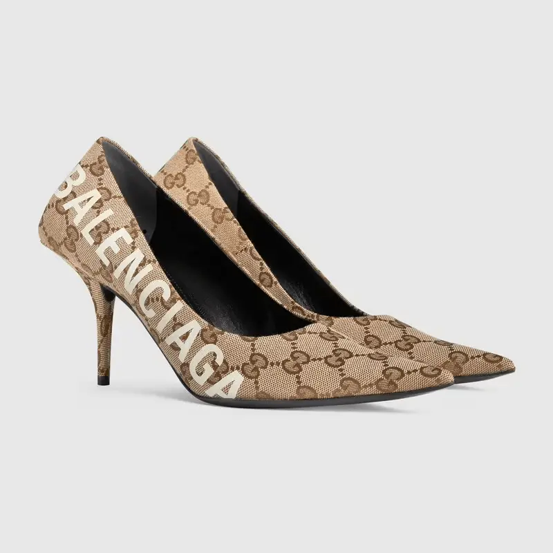 Alternative view of Giày Gucci Women's The Hacker Project Square Knife Pump ‎676603-KQW00-9742