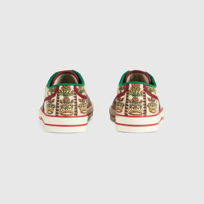 Giày Gucci Men's 100 Tennis 1977 Sneaker 677651-UH230-8473 - Ảnh 5