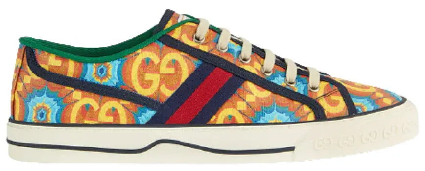 Giày Men's Gucci 100 Tennis 1977 Sneaker 677652-UL920-4060