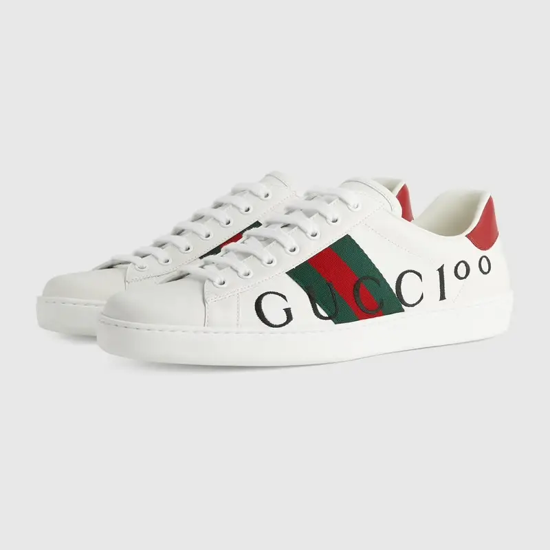 Alternative view of Giày Men's Gucci 100 Ace Sneaker 677717-0FI60-9063