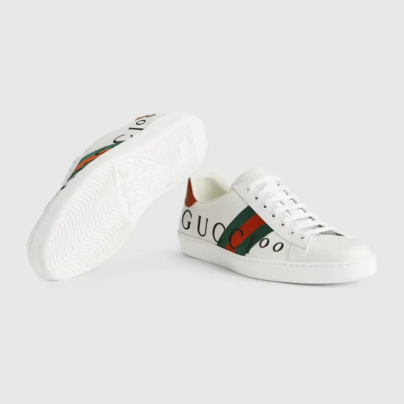 Giày Men's Gucci 100 Ace Sneaker 677717-0FI60-9063 - Ảnh 3