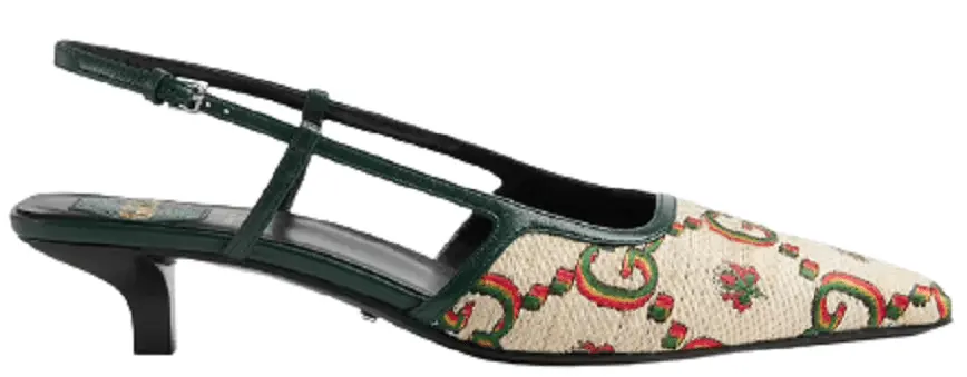 Giày Gucci Women's Gucci 100 Sling Back Pump 677994-UMB60-9660