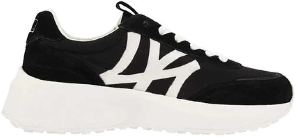 Giày MLB Chunky Jogger New York Yankees Black 32SHX1111-50L