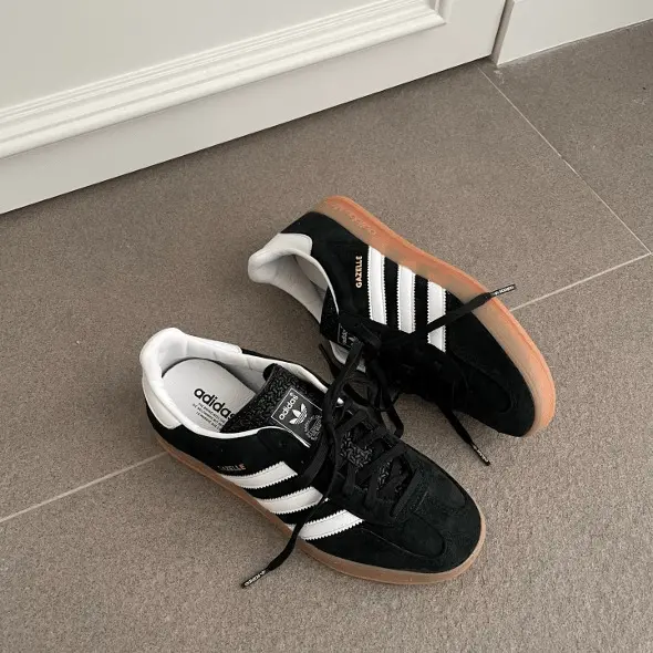 Giày Adidas Gazelle Indoor Core 'Black' H06259 - Ảnh 4
