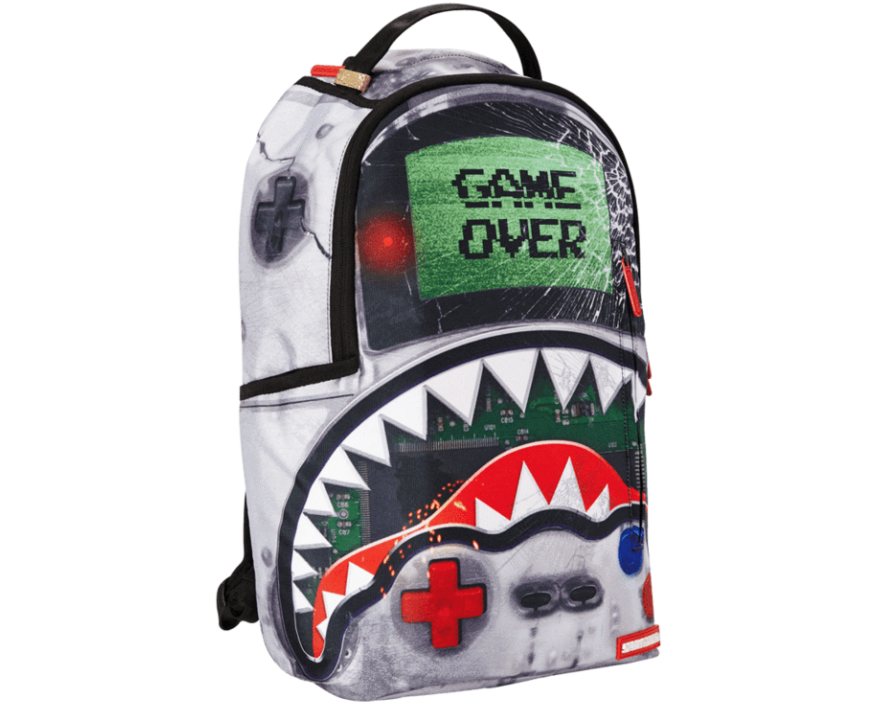 Balo Sprayground Game Over Shark Backpack - Ảnh 2