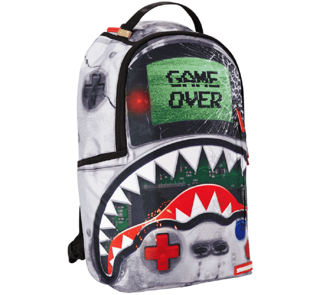 Balo Sprayground Game Over Shark Backpack