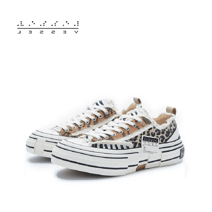 Giày xVESSEL xVESSEL x GR8 G.O.P. Lows 'Animal Print' - Ảnh 2