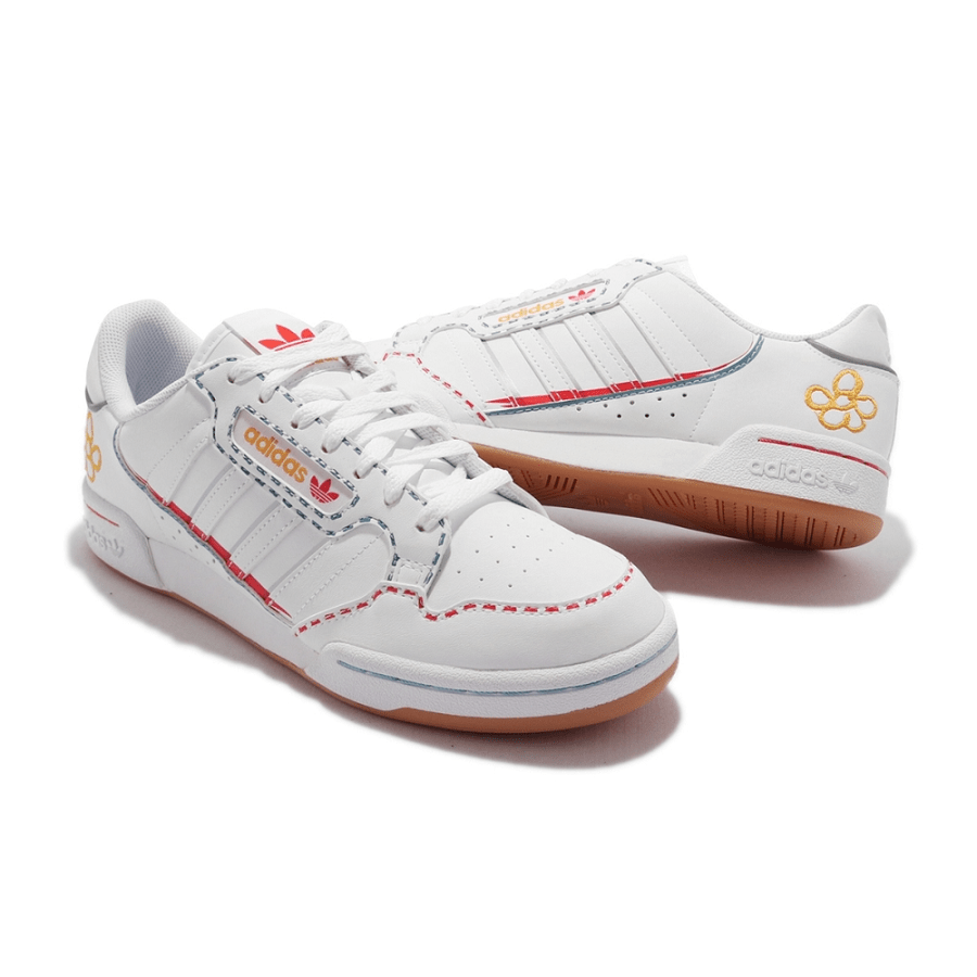 Giày Adidas Continental 80 Stripes 'Embroidered Flower' GZ3044 - Ảnh 4