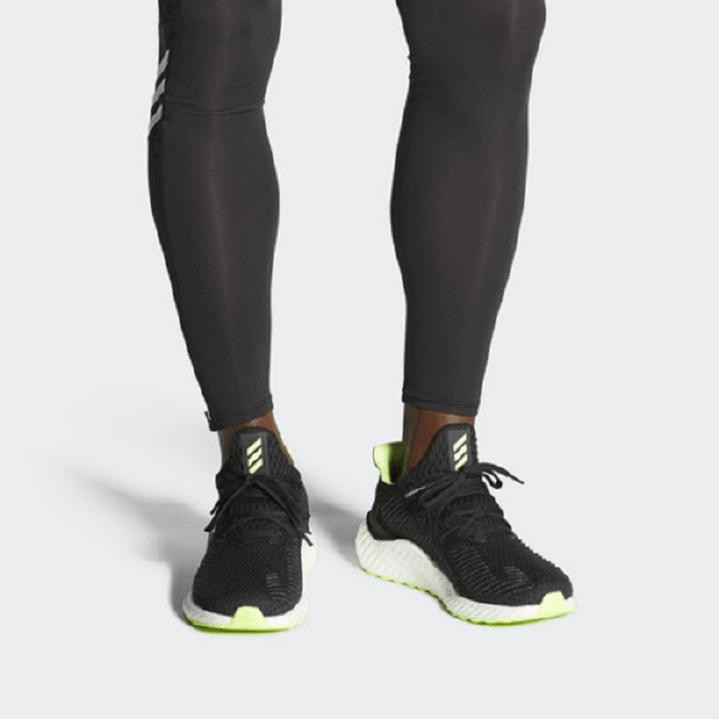 Giày Adidas AlphaBoost 'Black Signal Green' EG1436 - Ảnh 2