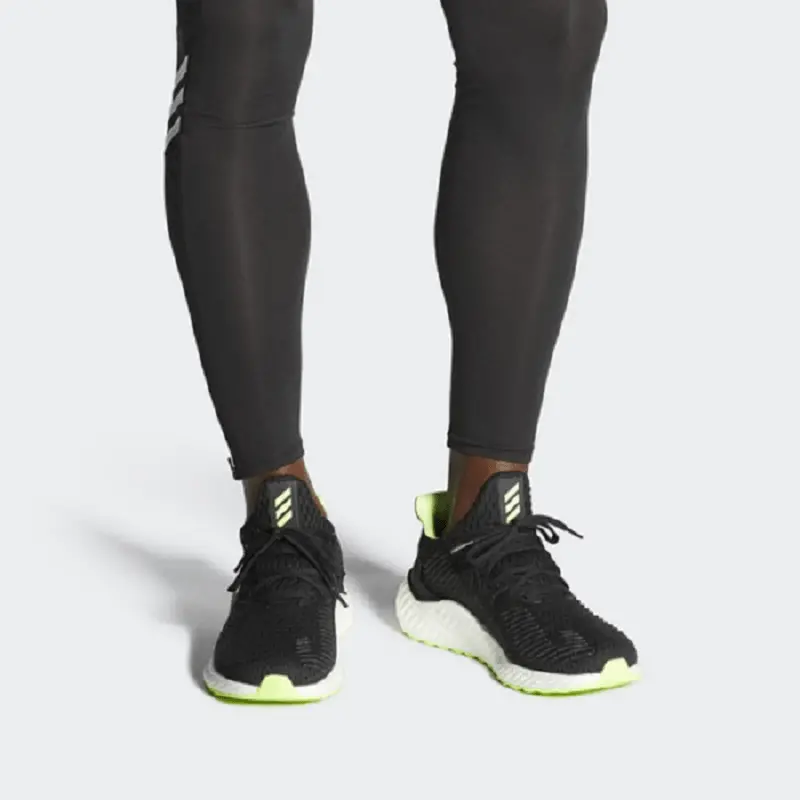 Alternative view of Giày Adidas AlphaBoost 'Black Signal Green' EG1436