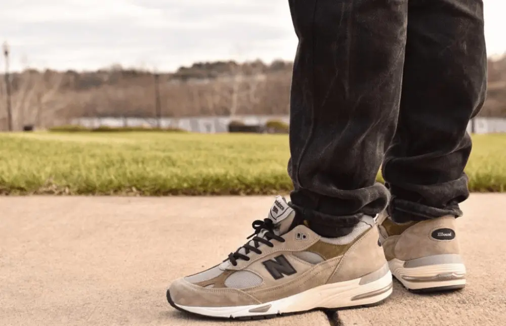 Alternative view of Giày New Balance JJJJound x 991 Made in England 'Grey' M991JJA