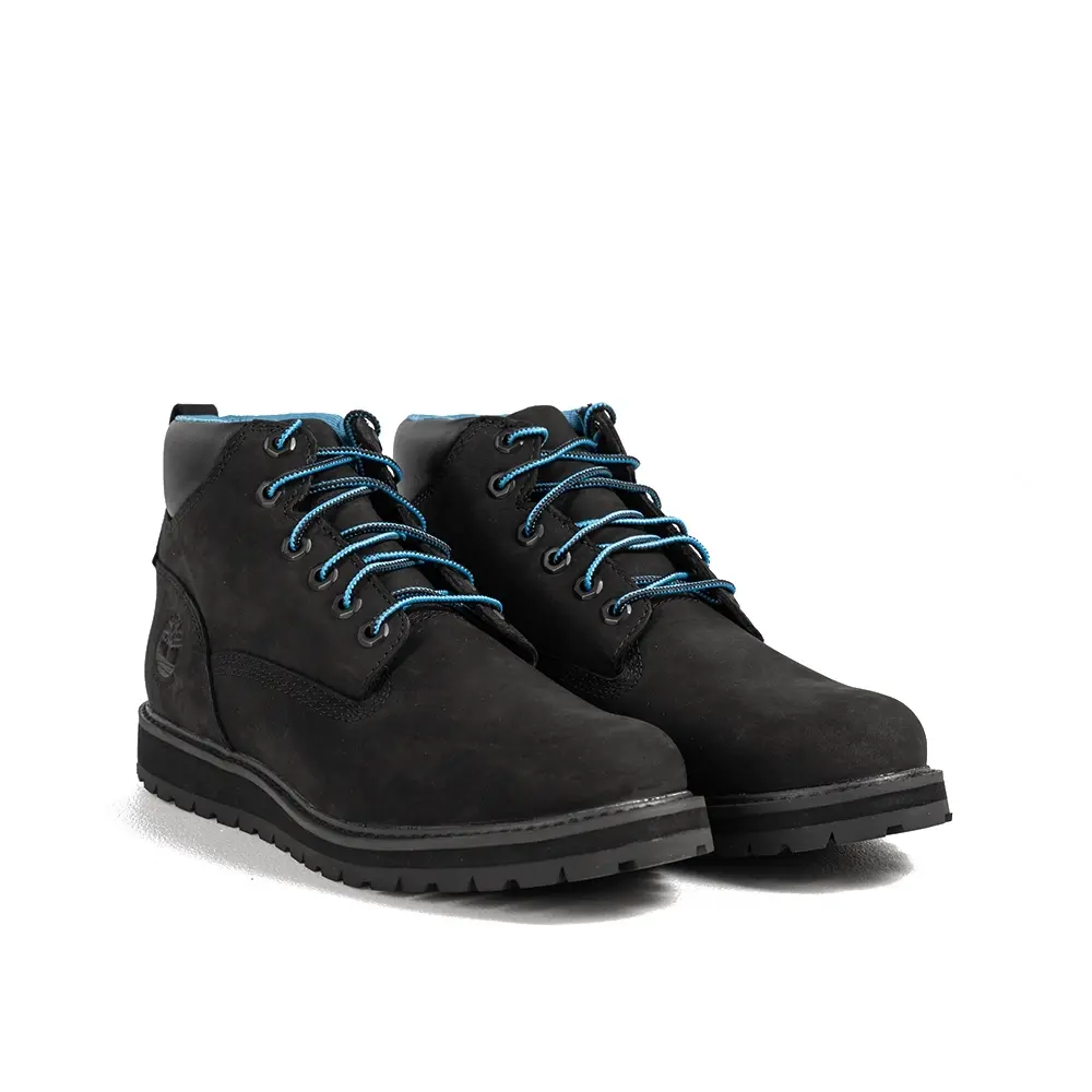 Giày Timberland Men's Black Nubuck Leather Casual Boots A28CF - Ảnh 3