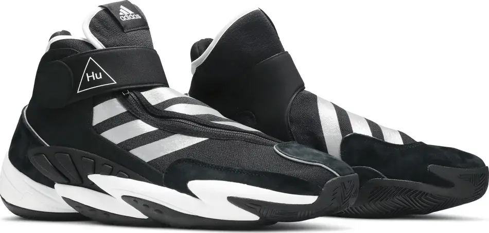 Alternative view of Giày Adidas Pharrell x Crazy BYW HU 'Core Black' EG9919