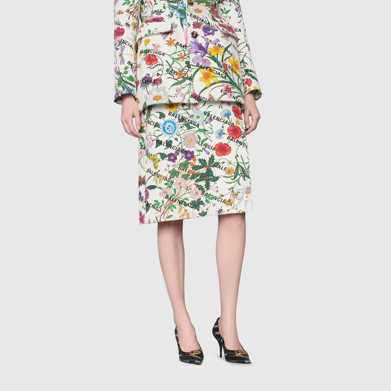 Giày Gucci Women's The Hacker Project Knife Pump 680760-ULR00-1146 - Ảnh 5