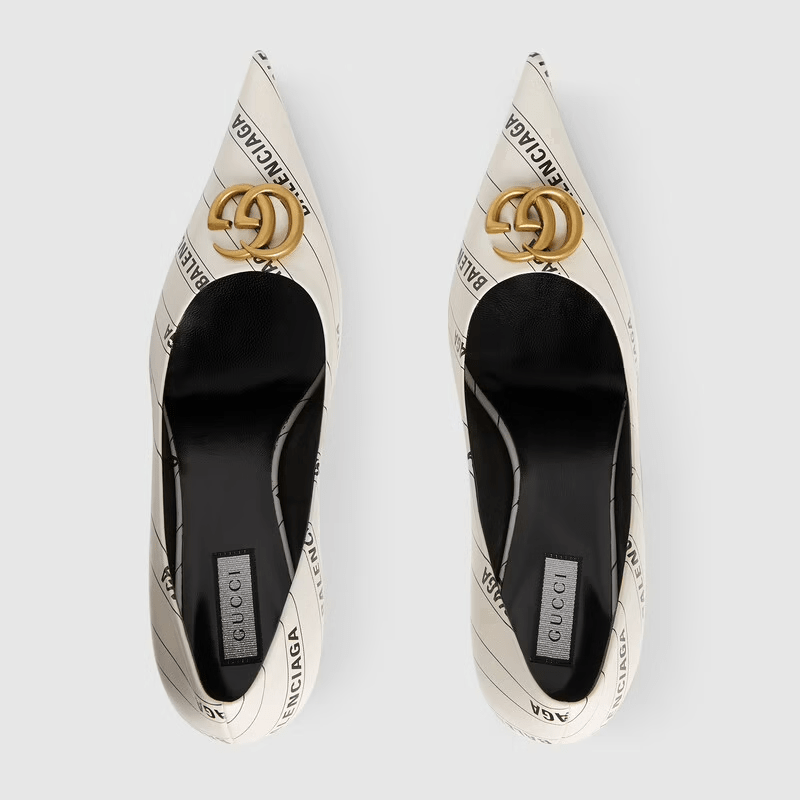 Giày Gucci Women's The Hacker Project Knife Pump 680760-ULR00-9061 - Ảnh 3