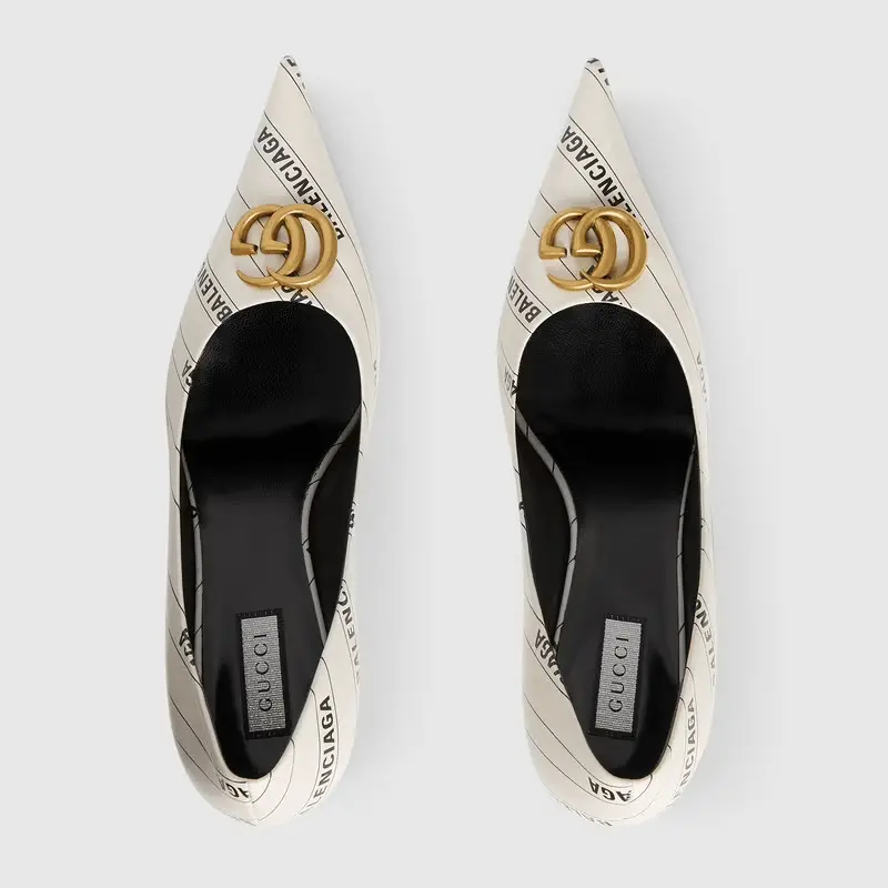 Giày Gucci Women's The Hacker Project Knife Pump 680760-ULR00-9061 - Ảnh 3
