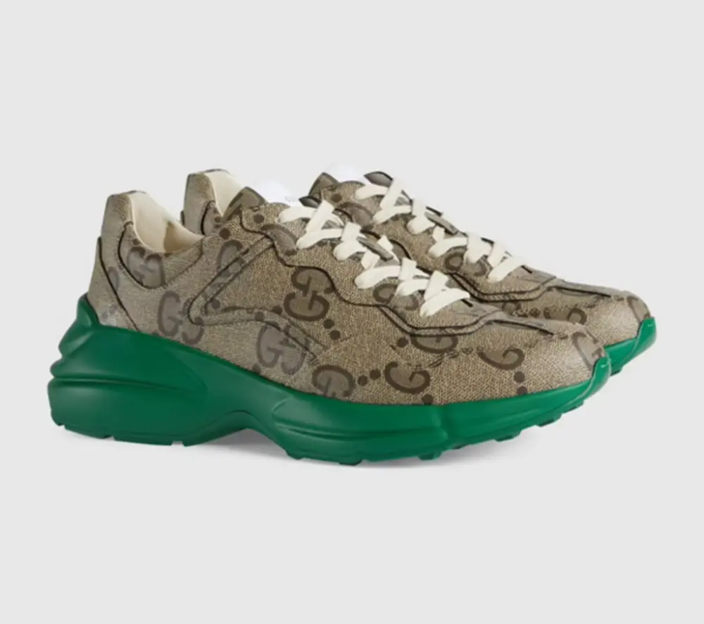 Giày Gucci Men's Gucci 100 Rhyton Sneaker 680869-UMO00-9742 - Ảnh 4