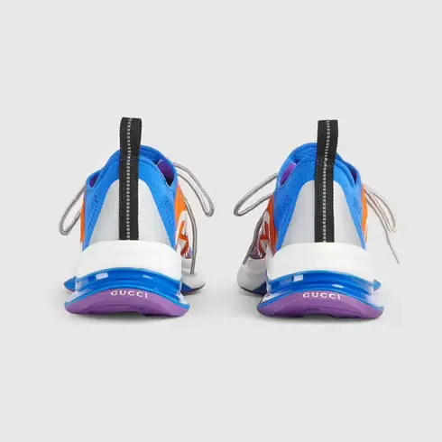 Giày Gucci Run Sneaker Blue 680893-UFE10-8880 - Ảnh 5