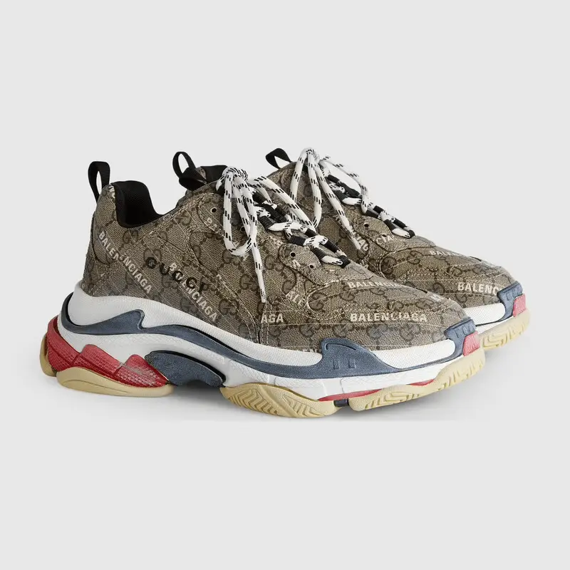 Giày Gucci The Hacker Project Triple S 681066-ULZ10-9795 - Ảnh 4
