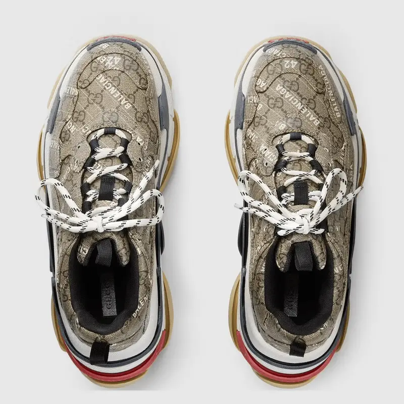 Giày Gucci The Hacker Project Triple S 681066-ULZ10-9795 - Ảnh 5