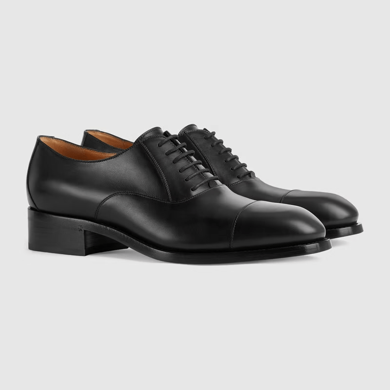Giày Gucci Lace-up shoe 681174-1W600-1000 - Ảnh 4