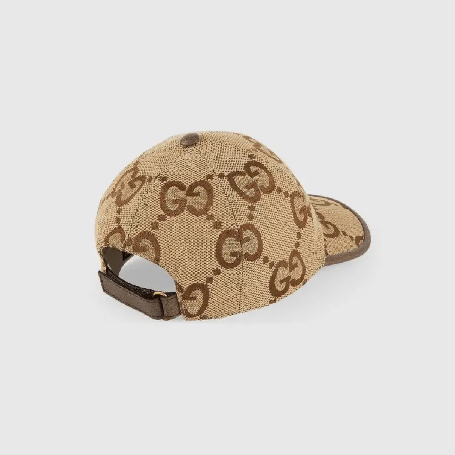 Mũ Gucci Jumbo GG Canvas Baseball 'Brown' 681264-3HAGJ-2564 - Ảnh 3