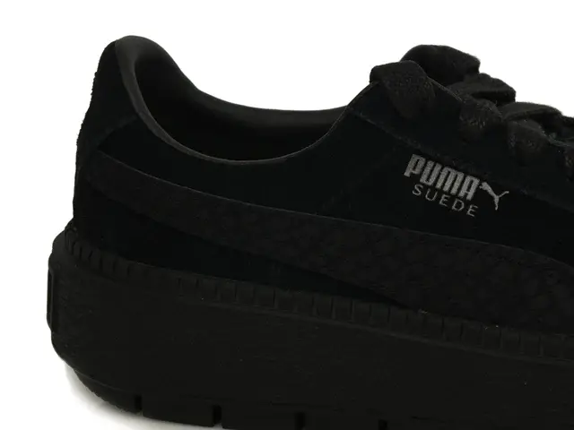 Giày Puma Suede Platform Animal 'Black' 367814-01 - Ảnh 5