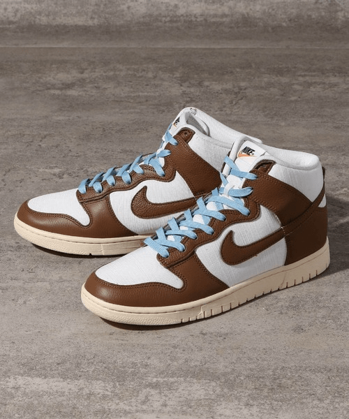 Giày Nike Dunk High PRM Pecan and Sail 'Brown' DQ8800-200 - Ảnh 2