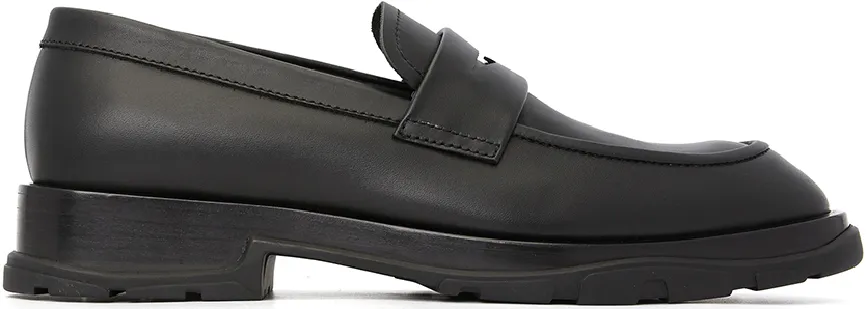 Giày Alexander Mcqueen Loafers 'Black' 682814-WHFL0-1000