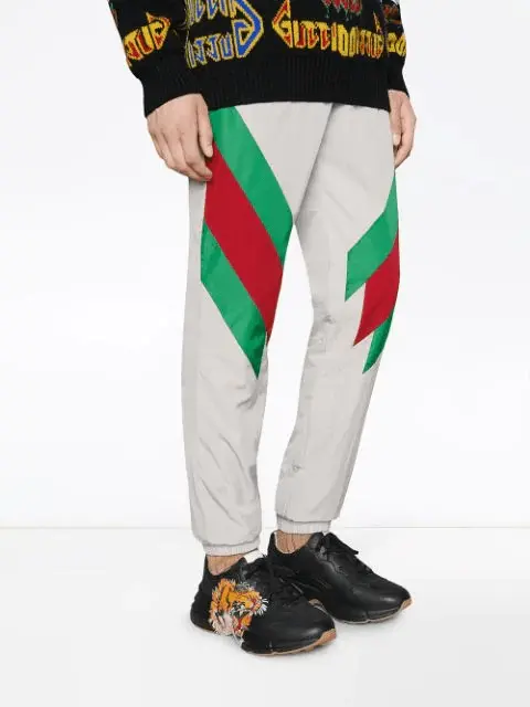 Giày Gucci Rhyton Leather 'Tiger Print' 548635-DRW00-1000 - Ảnh 5