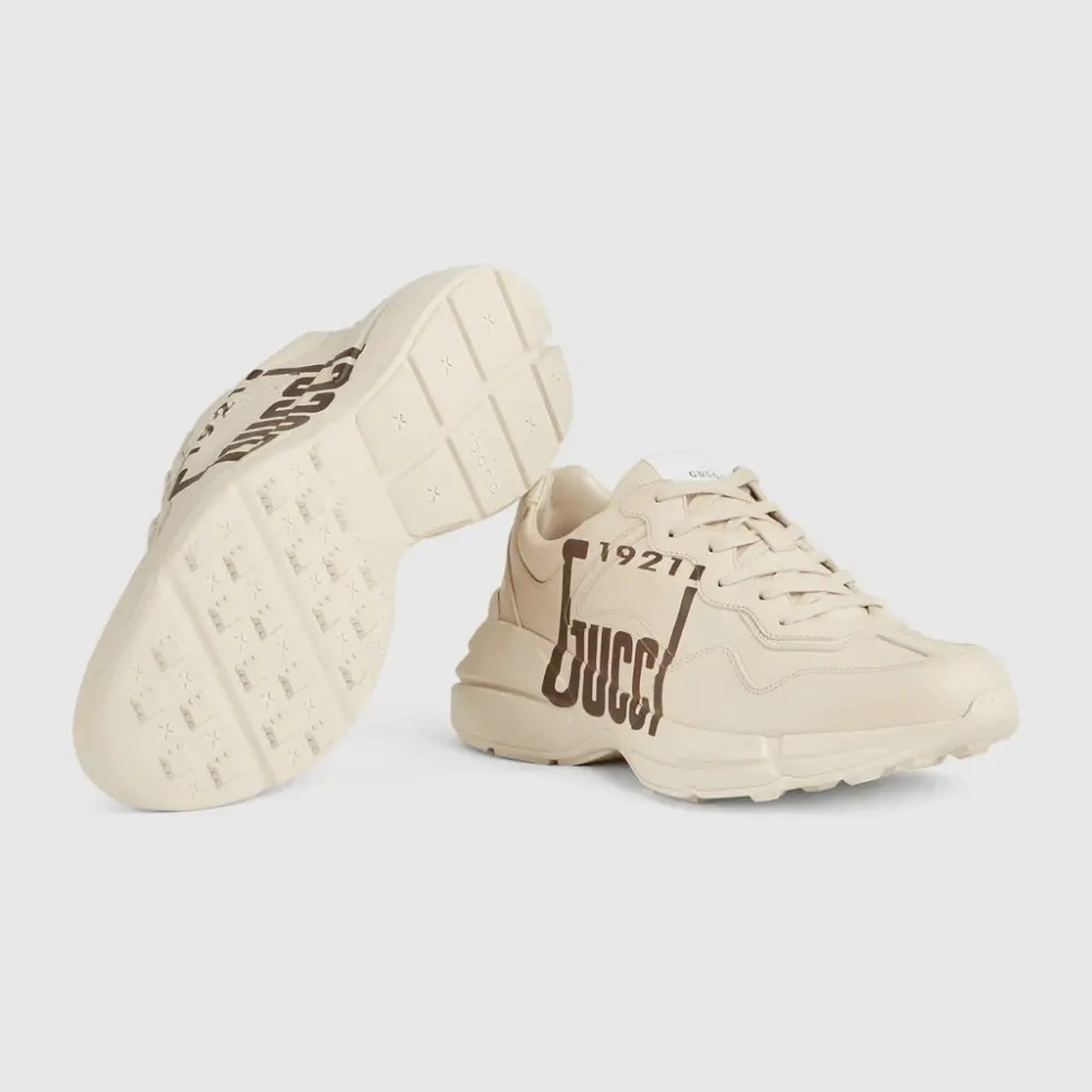 Giày Gucci Men's '1921 Gucci' Rhyton sneaker 684896-DRW00-9522 - Ảnh 6