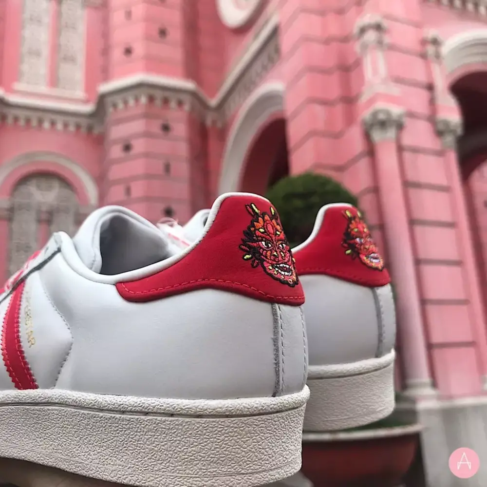 Giày Adidas Superstar 'Chinese New Year' G27571 - Ảnh 4