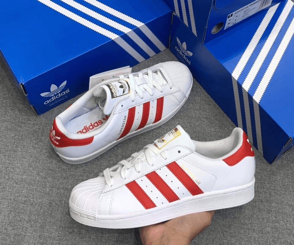 Giày Adidas Superstar 'Red Gold' EE8727 - Ảnh 4
