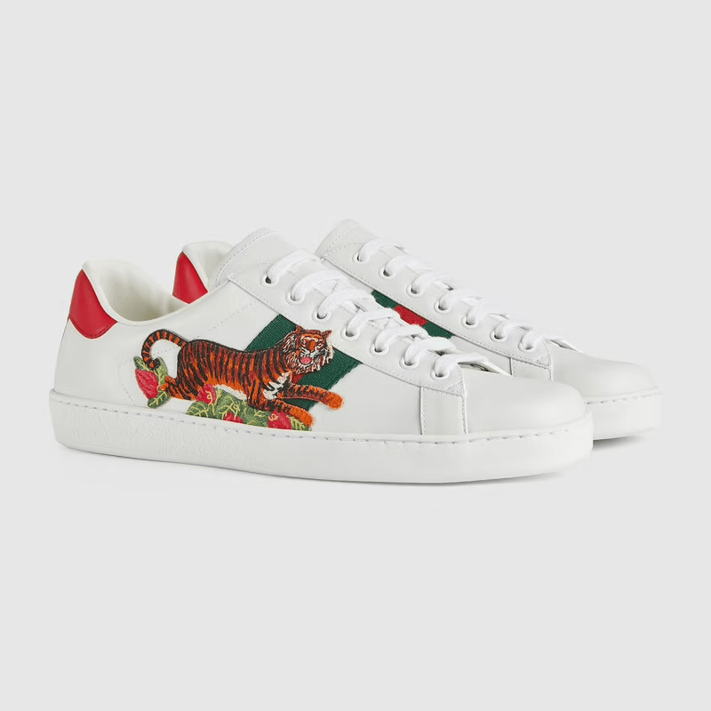 Giày Gucci Tiger Men's Ace sneaker 68760-0FI60-9080 - Ảnh 2