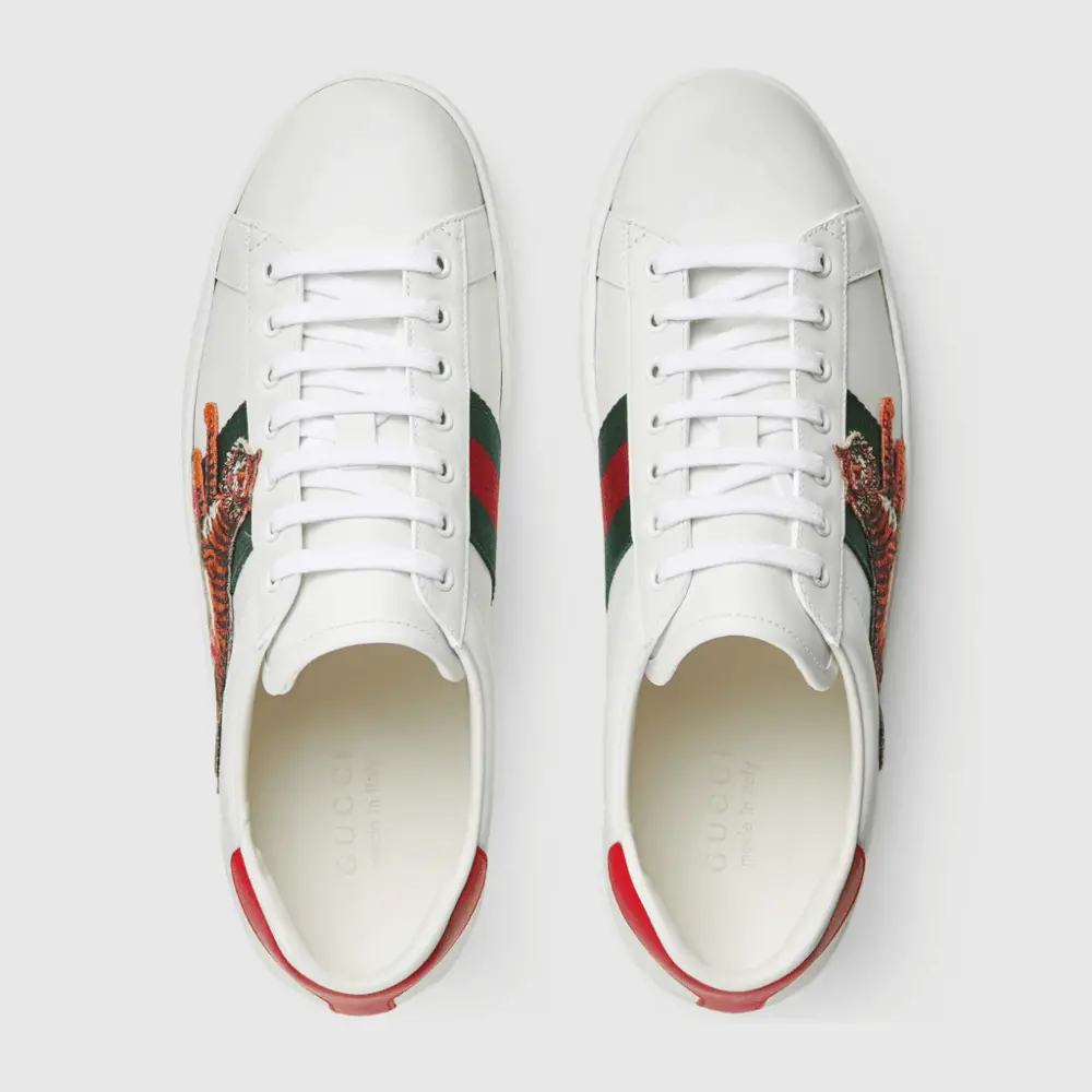 Giày Gucci Tiger Men's Ace sneaker 68760-0FI60-9080 - Ảnh 5