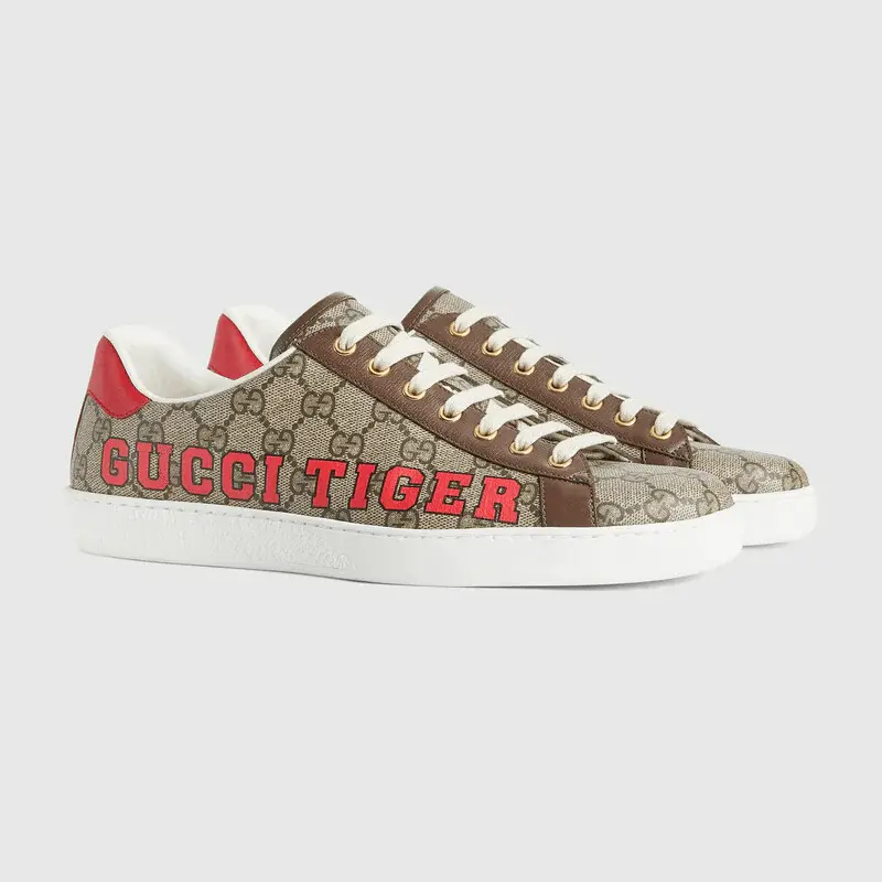 Alternative view of Giày Gucci Tiger Men's Ace sneaker 687609-UTD10-9760
