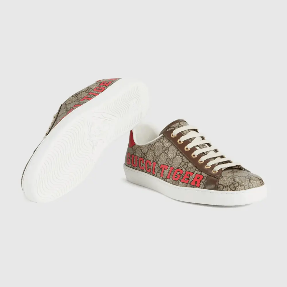 Giày Gucci Tiger Men's Ace sneaker 687609-UTD10-9760 - Ảnh 5