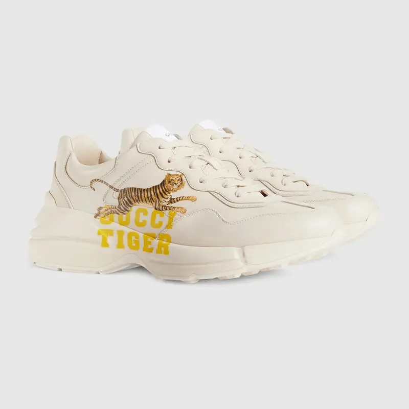 Alternative view of Giày Gucci Tiger Men's Rhyton sneaker ‎687611-DRW00-9522