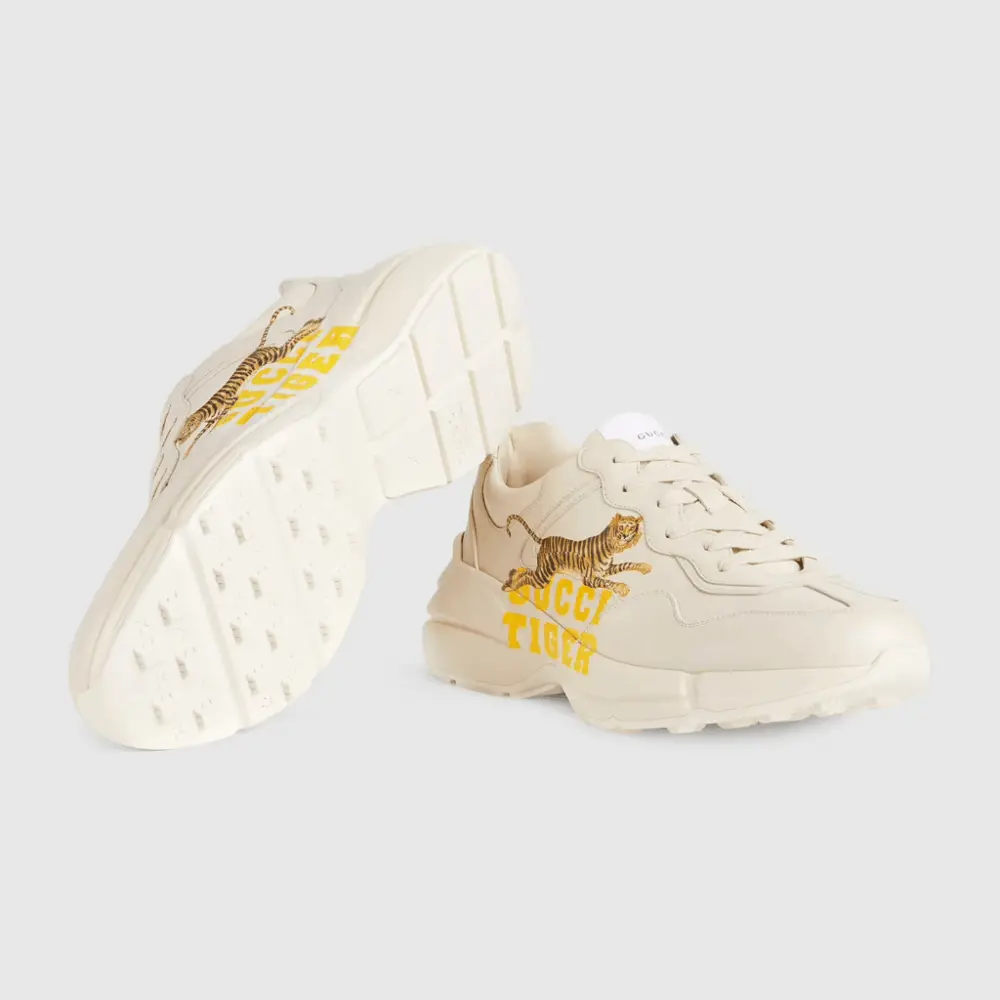 Giày Gucci Tiger Men's Rhyton sneaker 687611-DRW00-9522 - Ảnh 4