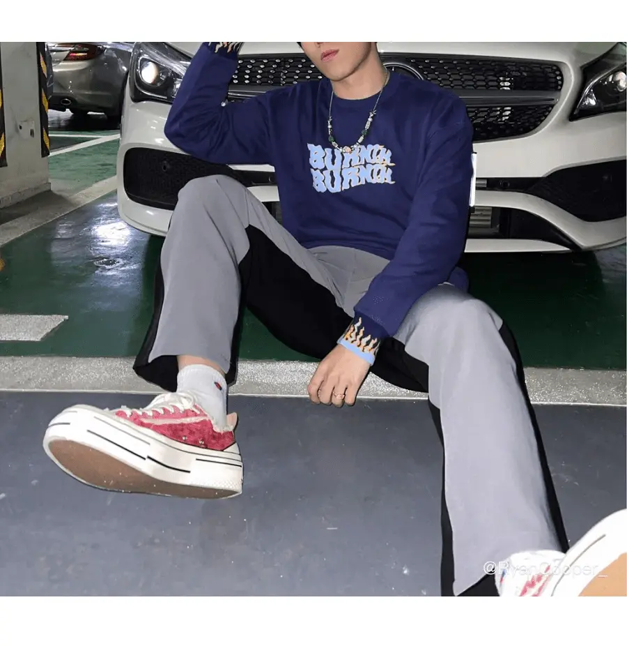 Giày xVESSEL G.O.P Lows Corduroy Red S21X015R - Ảnh 4