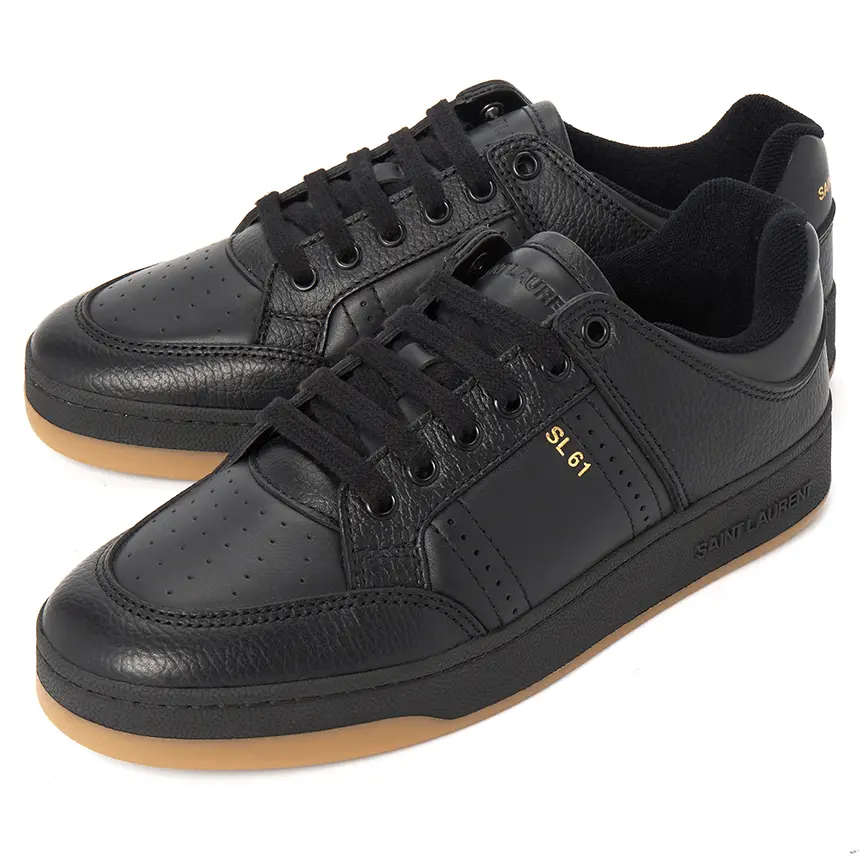 Giày Saint Laurent Low Top 'Black' 690789-04GAA-1000 - Ảnh 4