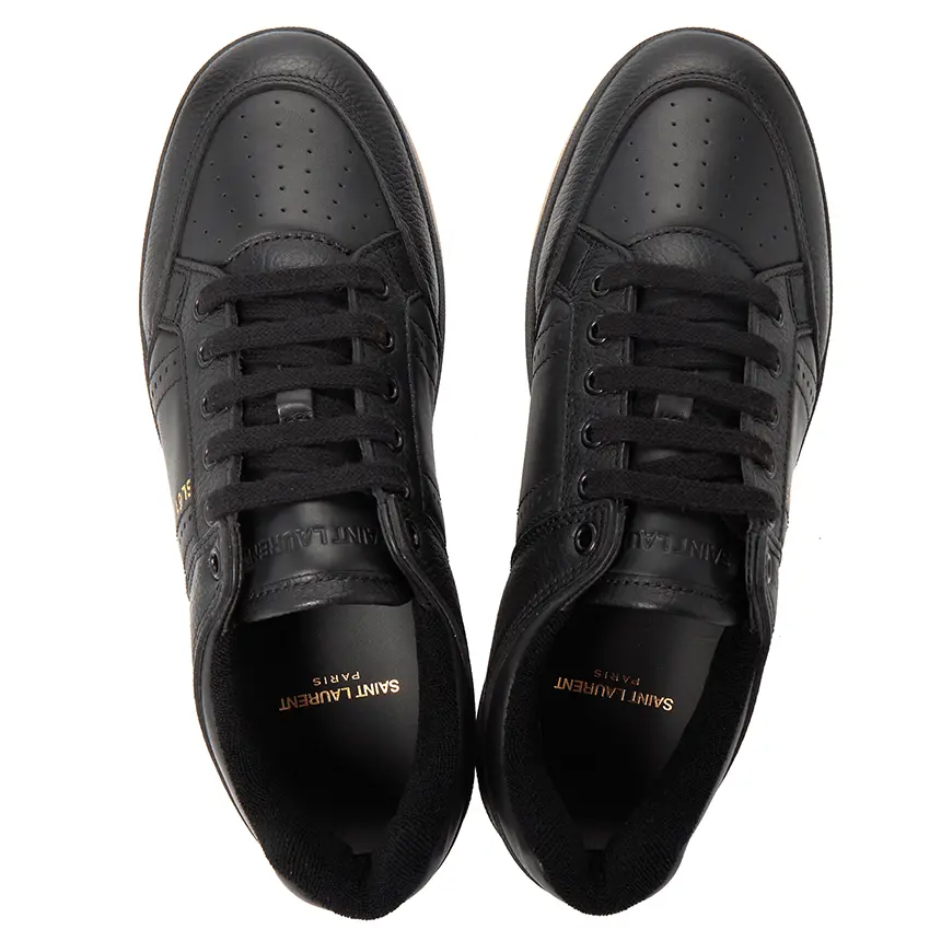 Giày Saint Laurent Low Top 'Black' 690789-04GAA-1000 - Ảnh 3