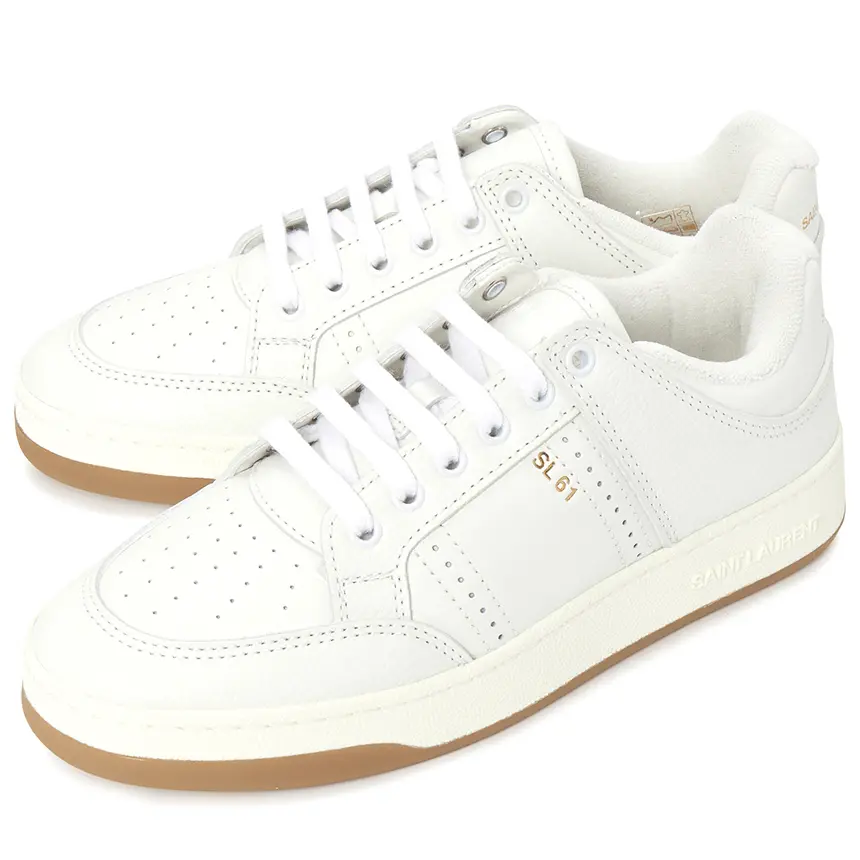 Giày Saint Laurent Low Top 'White' 690789-AAAJH-9019 - Ảnh 4