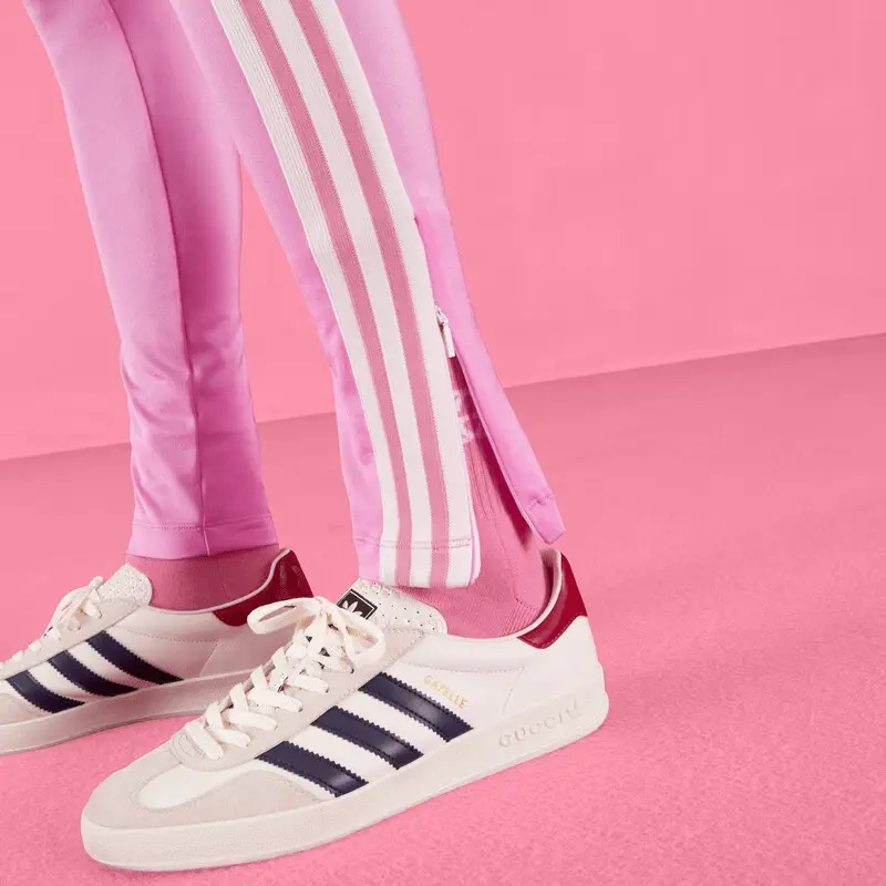 Alternative view of Giày Gucci x Adidas Men's Gazelle 'White' 707847-UTT10-9060
