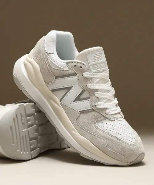 Giày New Balance 57/40 'White Sea Salt' M5740SL1 - Ảnh 4
