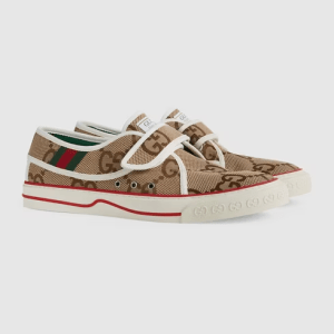 Alternative view of Giày Gucci Tennis 1977 Sneaker Brown Red 692917-UKO70-2584