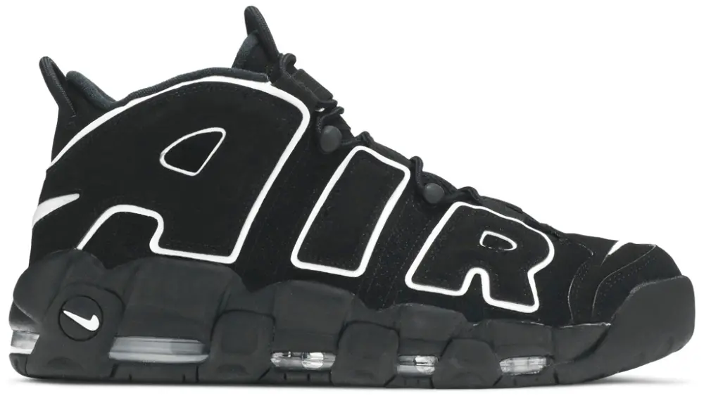 Giày Nike Air More Uptempo 'Black White' 414962-002