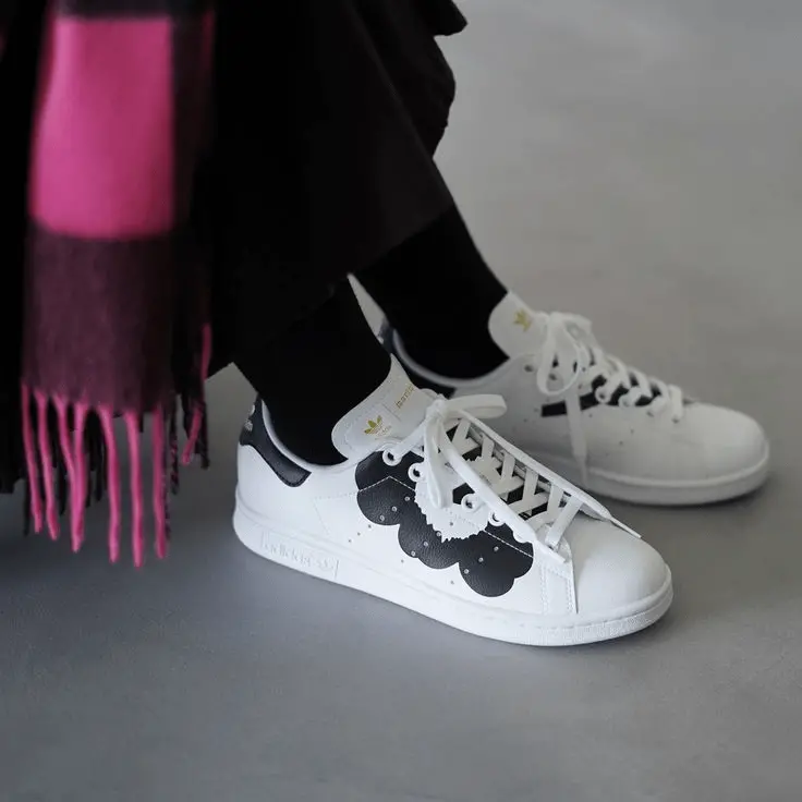 Giày Adidas Marimekko x Stan Smith 'Unikko' H04073 - Ảnh 4